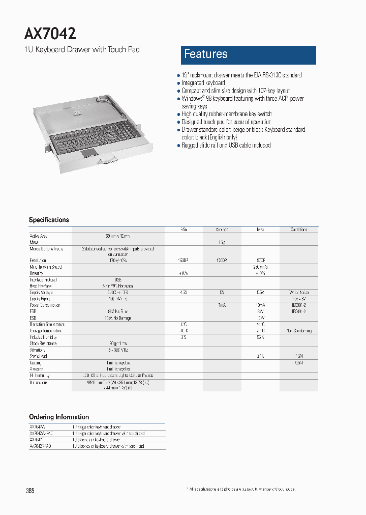 AX7042_5483133.PDF Datasheet
