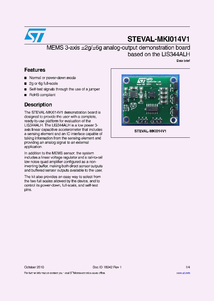 STEVAL-MKI014V1_5483773.PDF Datasheet
