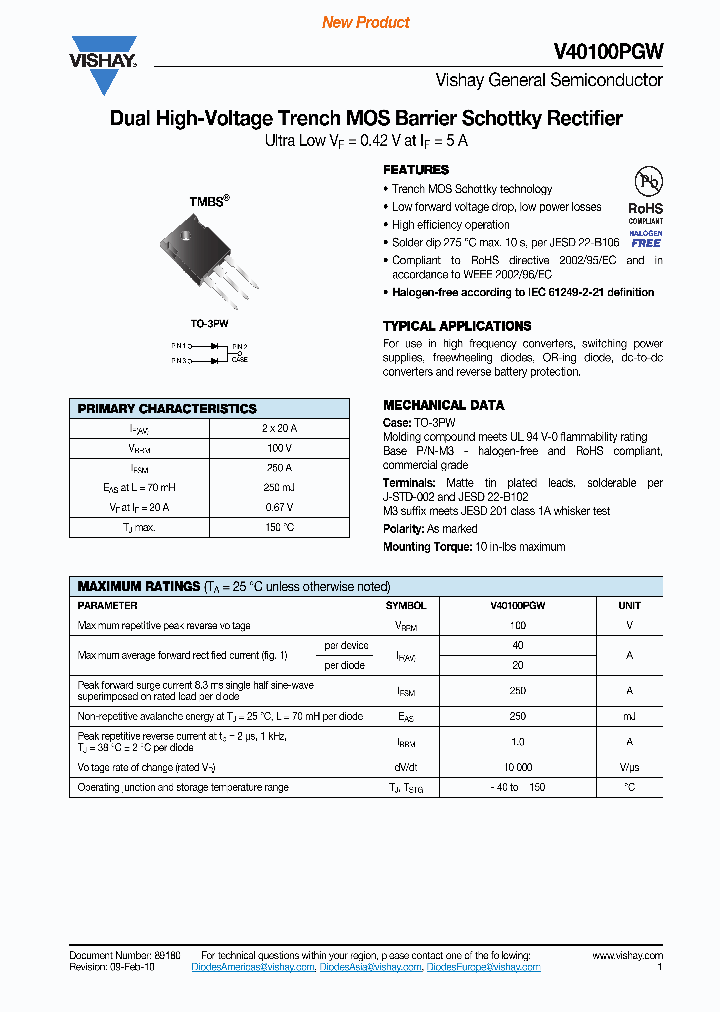 V40100PGW_5486200.PDF Datasheet