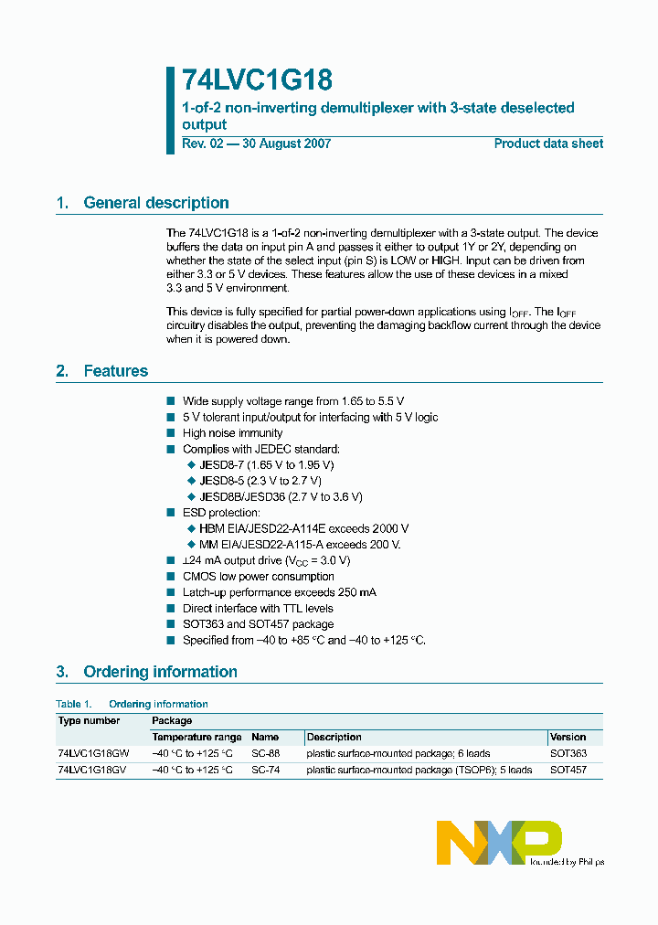 74LVC1G18GV_5487280.PDF Datasheet