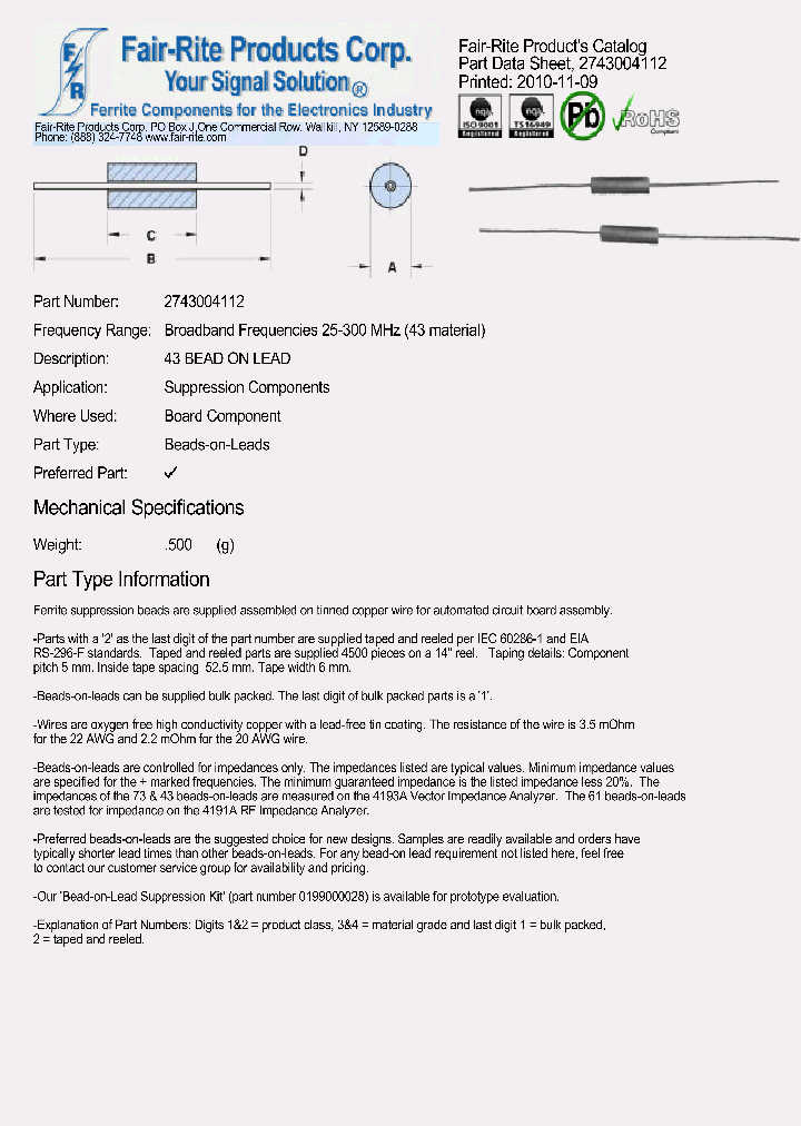 2743004112_5488080.PDF Datasheet