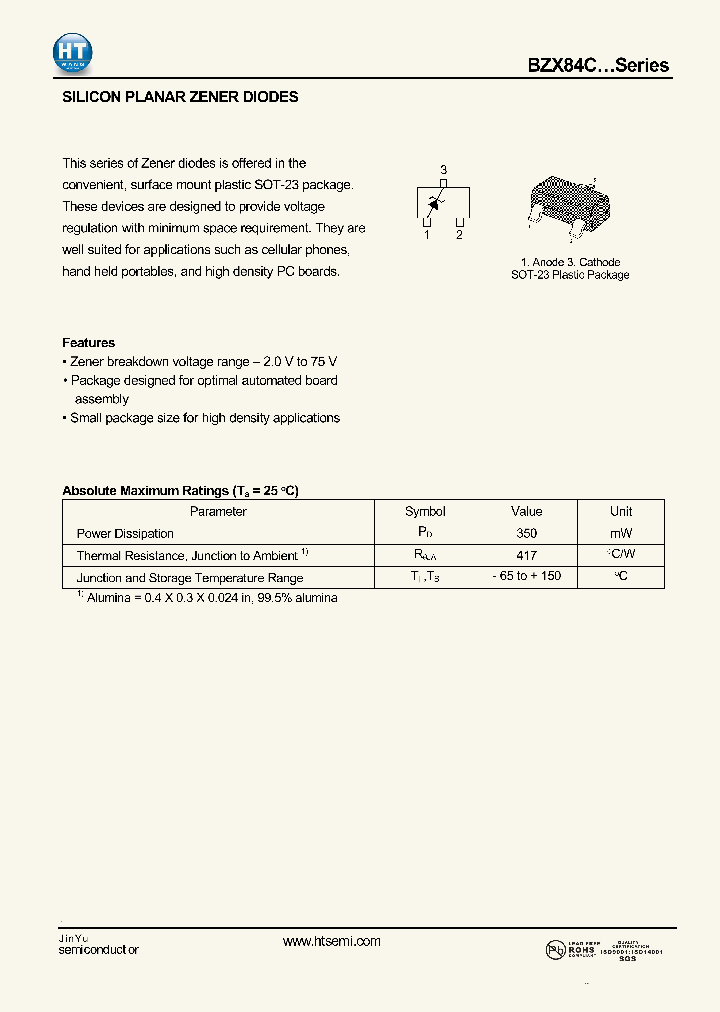 BZX84C2V0_5491147.PDF Datasheet