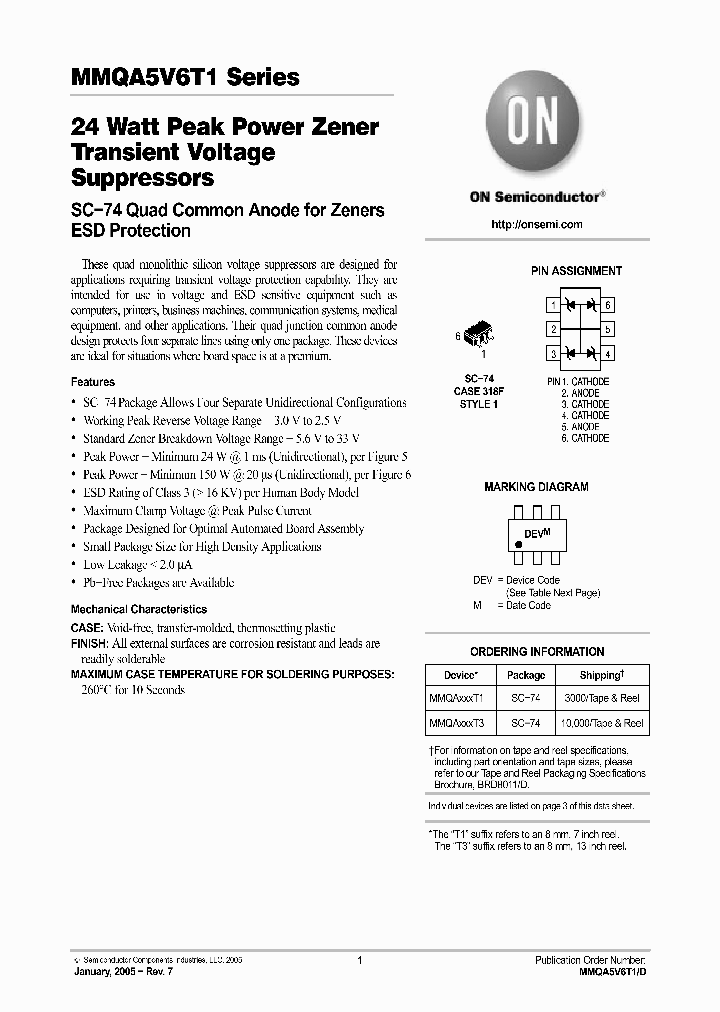 MMQA5V6T1_5492316.PDF Datasheet