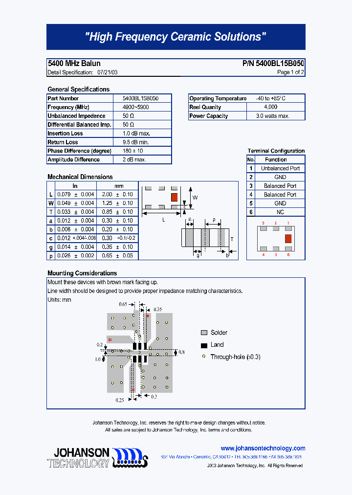 5400BL15B050_5492533.PDF Datasheet