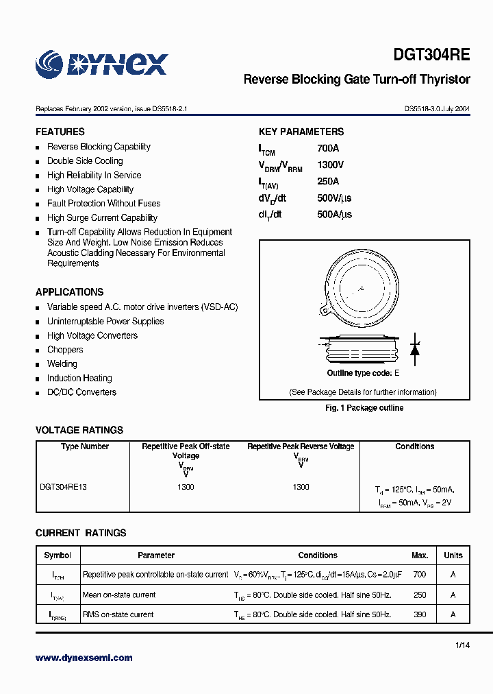 DGT304RE04_5493009.PDF Datasheet