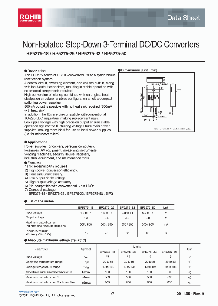 BP5275-18_5493522.PDF Datasheet