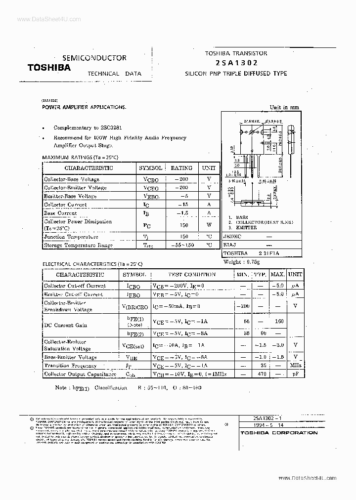 2SA1302_5496128.PDF Datasheet