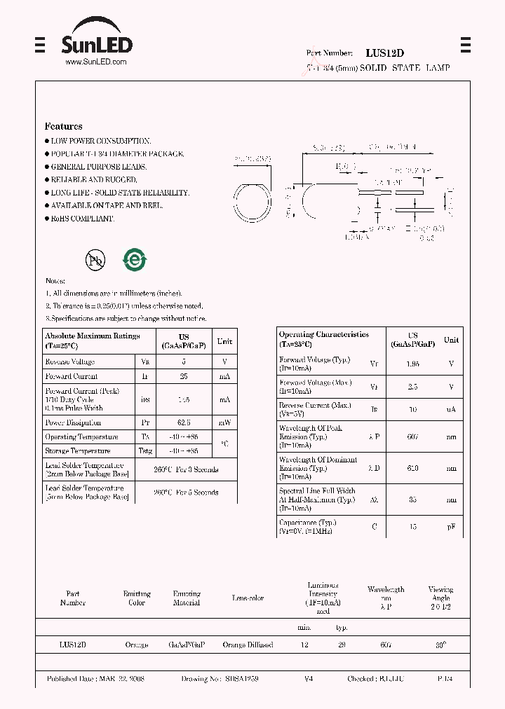 LUS12D_5496364.PDF Datasheet