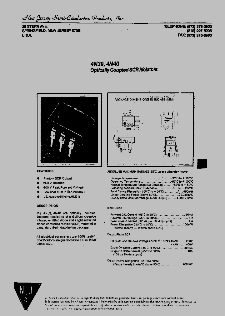 4N40_5498323.PDF Datasheet