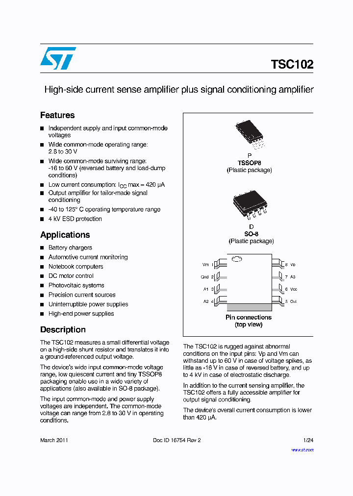 TSC102_5498656.PDF Datasheet