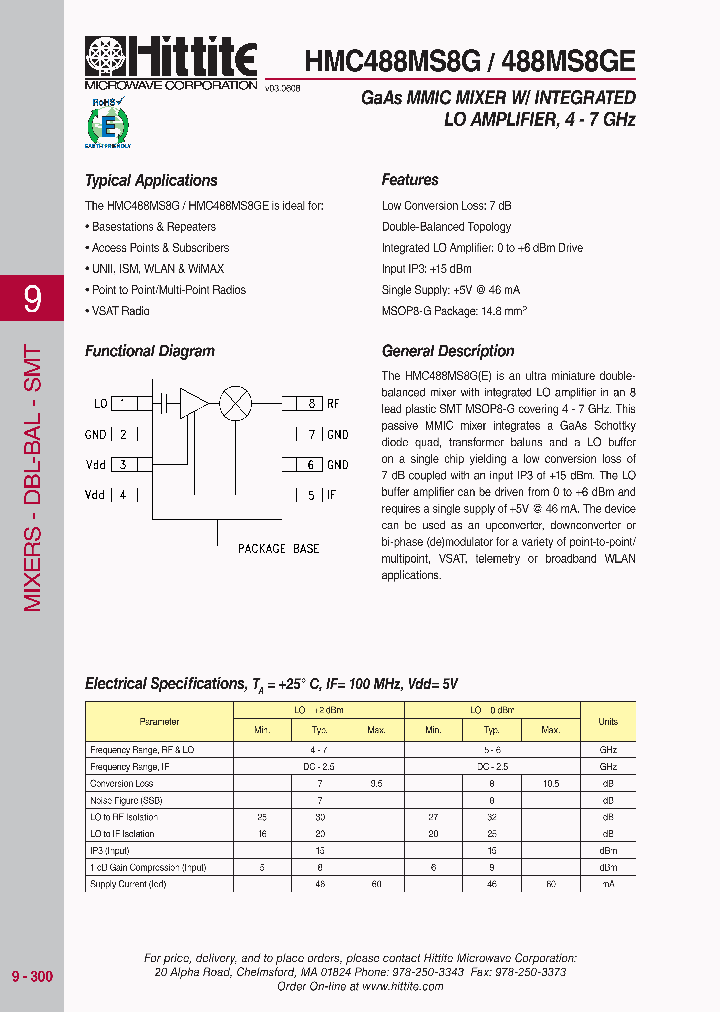 HMC488MS8G_5499291.PDF Datasheet