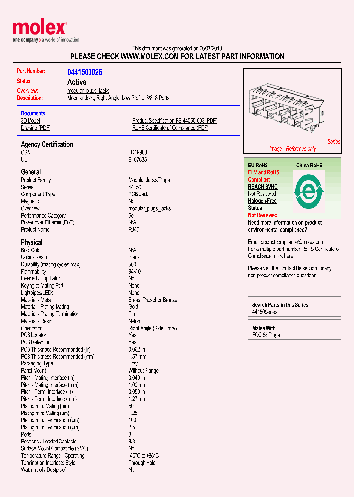 44150-0026_5500693.PDF Datasheet