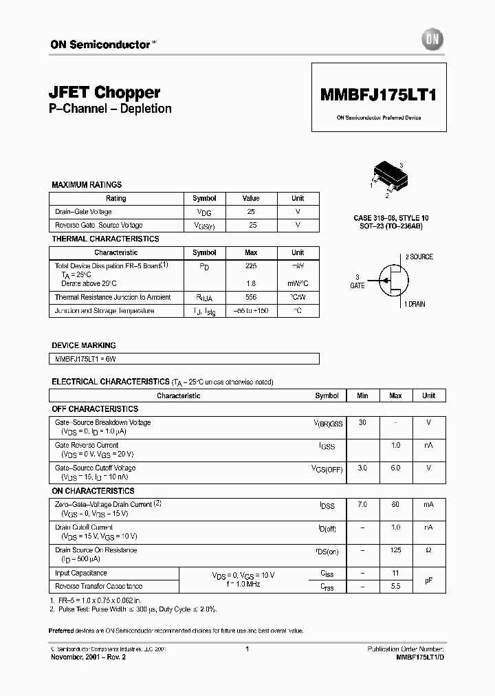 MMBFJ175L_5503668.PDF Datasheet