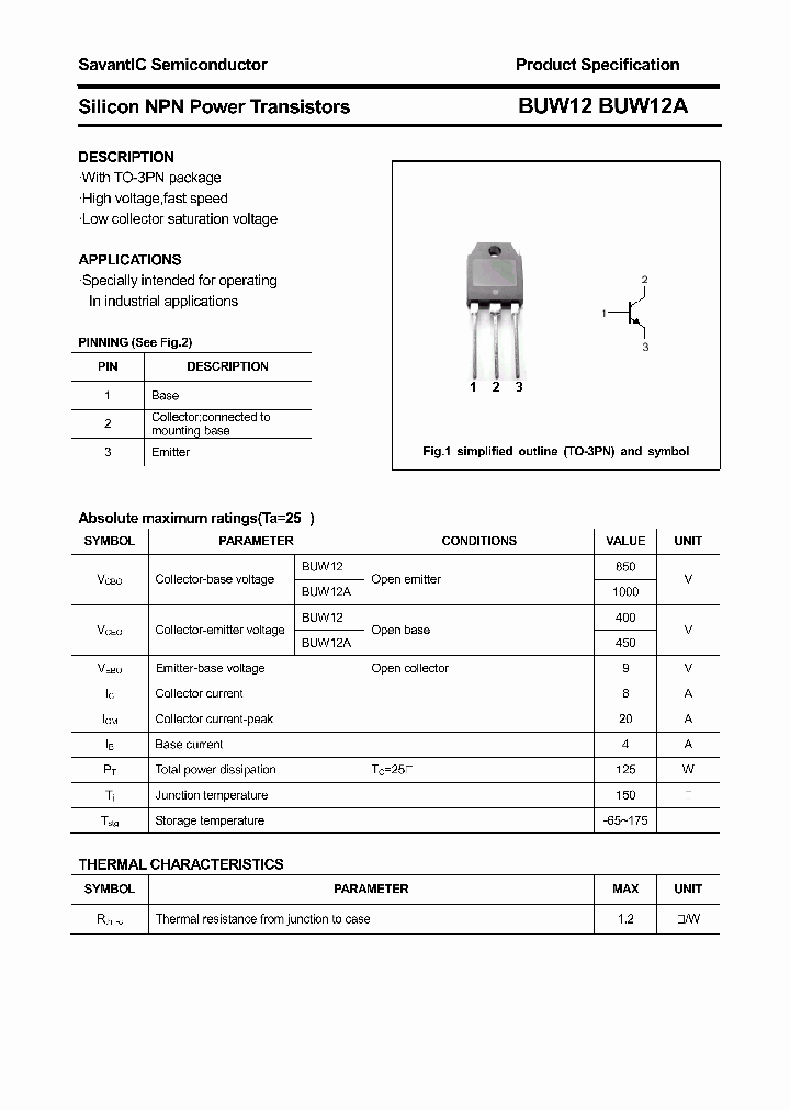 BUW12A_5503714.PDF Datasheet