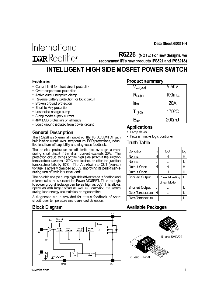 IR6226_5504414.PDF Datasheet