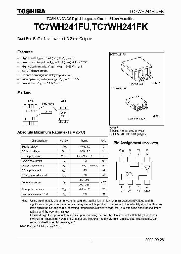 TC7WH241FK09_5507265.PDF Datasheet