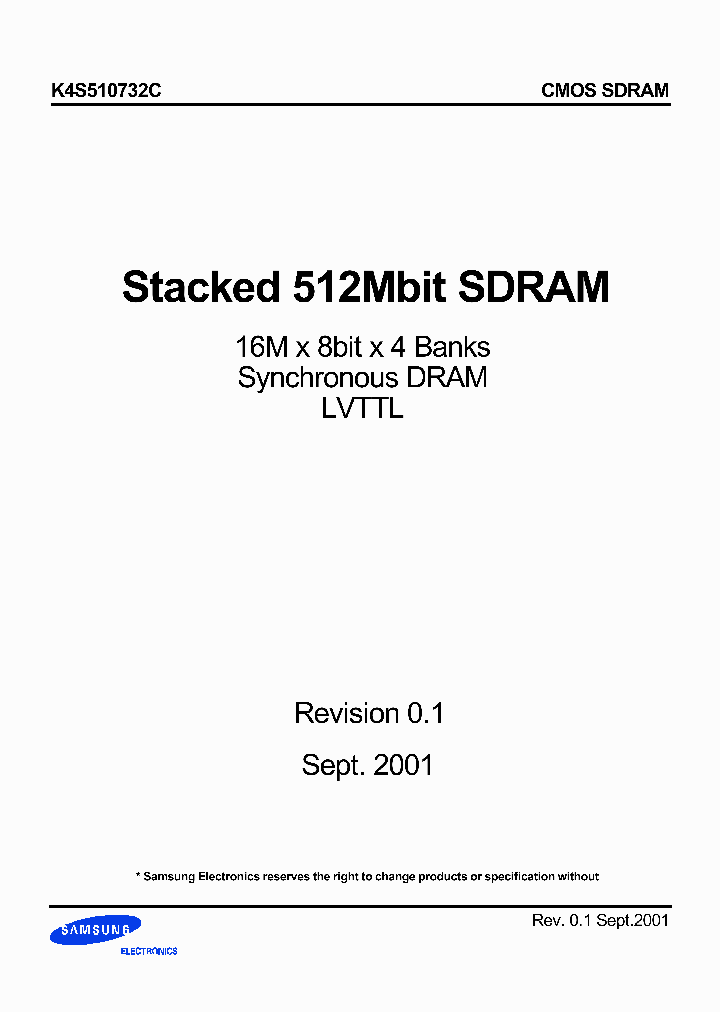 K4S510732C_5508130.PDF Datasheet