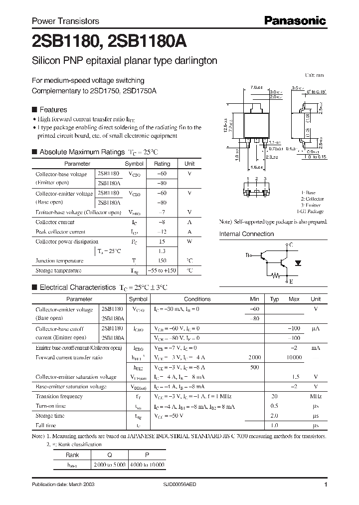 2SB1180_5508373.PDF Datasheet