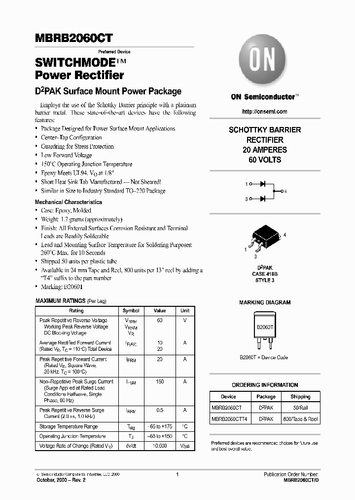 MBRB2060CT-D_5509153.PDF Datasheet