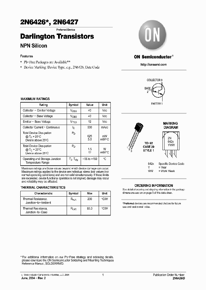 2N6426RLRA_5511248.PDF Datasheet