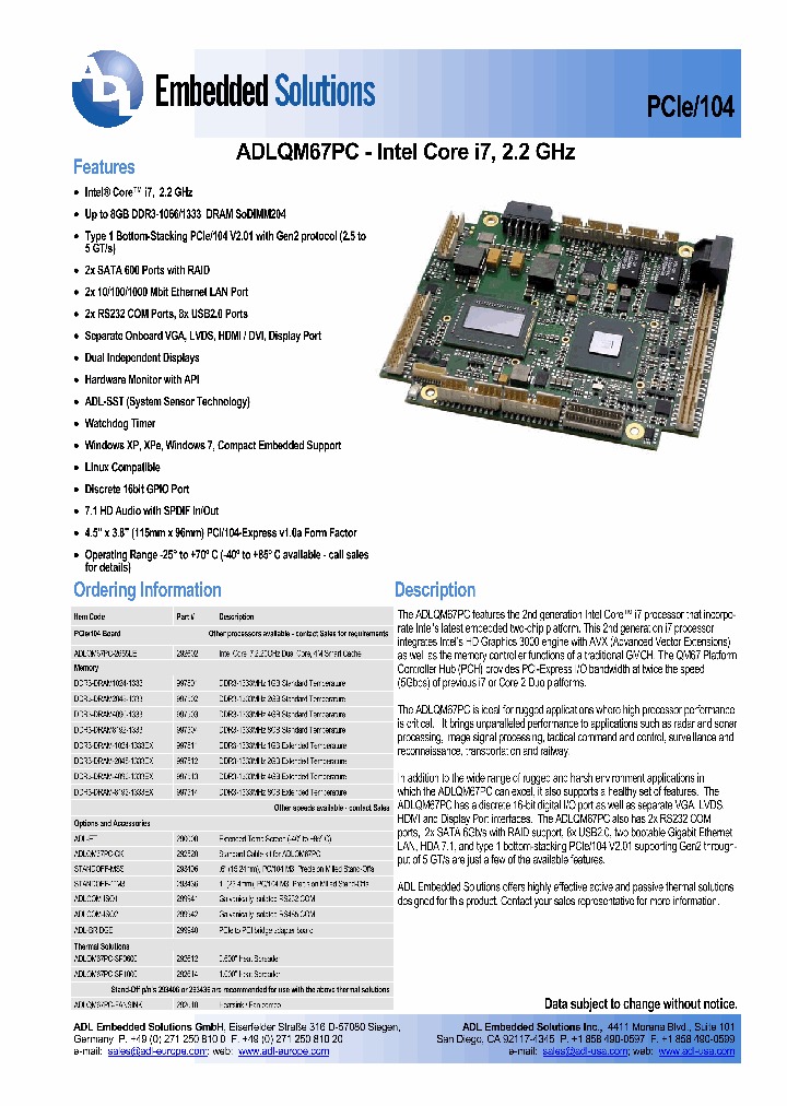 ADLQM67PC-2655LE_5512127.PDF Datasheet