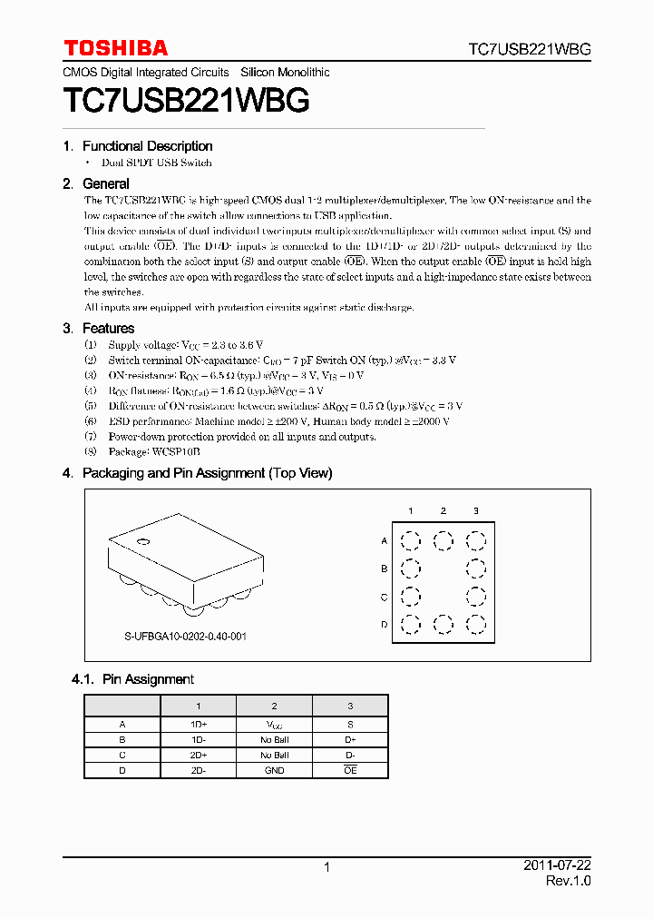 TC7USB221WBG_5512687.PDF Datasheet