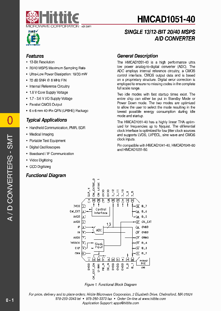 HMCAD1051-40_5512878.PDF Datasheet
