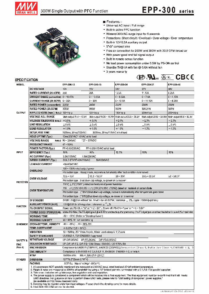 EPP-300_5513591.PDF Datasheet
