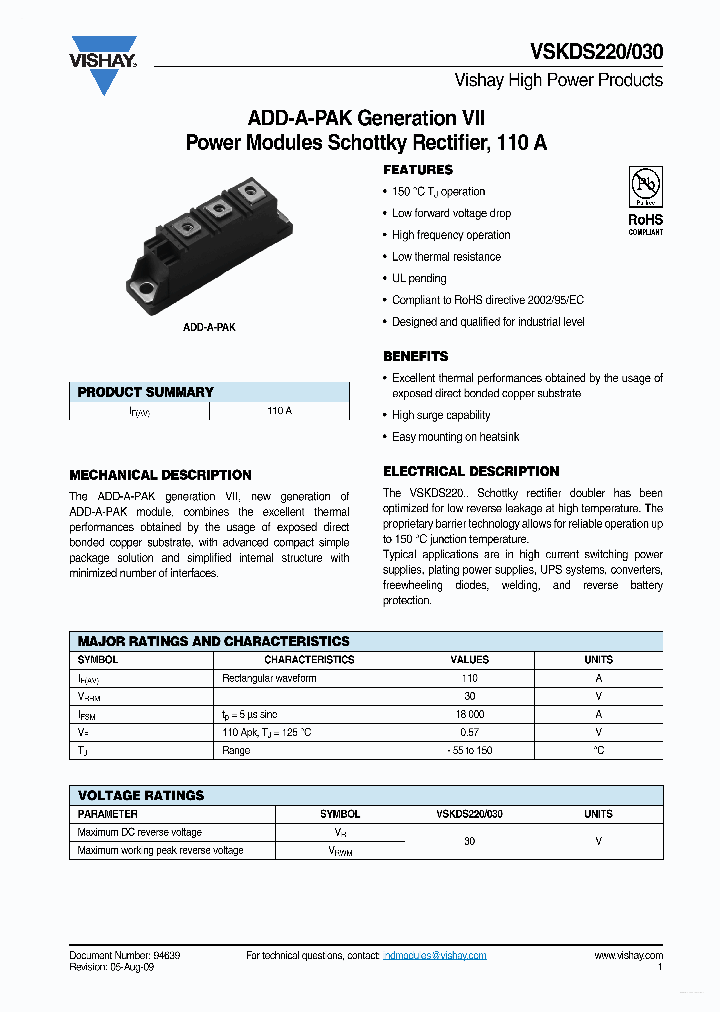 VSKDS220030_5514355.PDF Datasheet