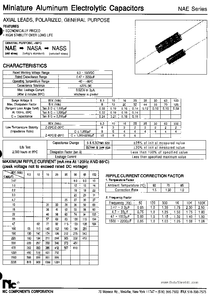 NAE100XXXXX_5515262.PDF Datasheet