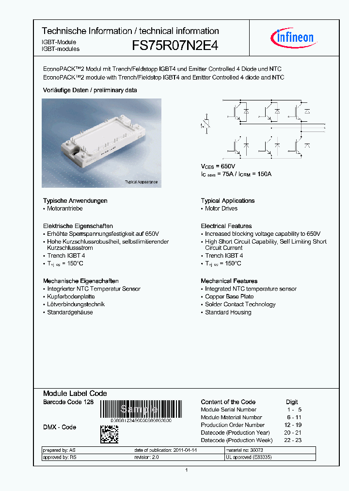 FS75R07N2E4_5517592.PDF Datasheet