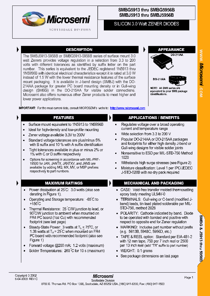 SMBG5924B_5517748.PDF Datasheet