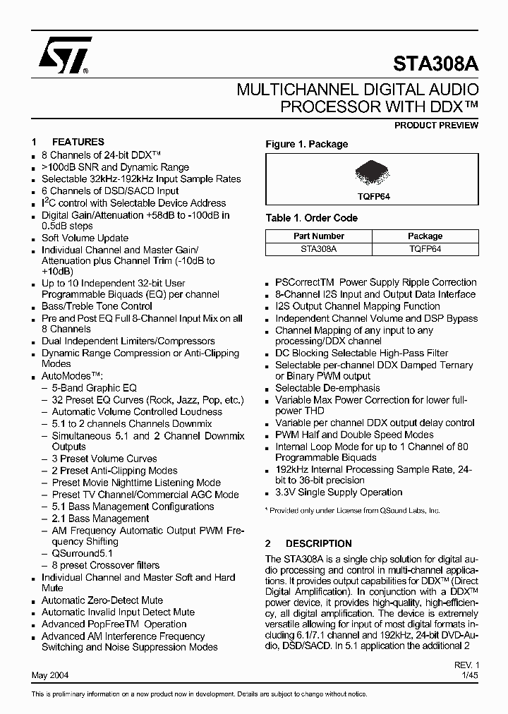 STA308A13TR_5518069.PDF Datasheet