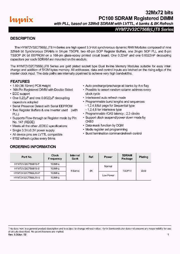 HYM72V32C756BLT8-P_5518779.PDF Datasheet