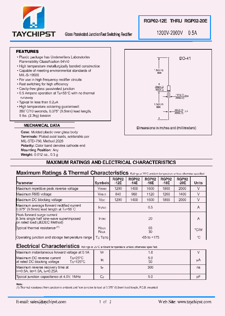 RGP02-12E_5519388.PDF Datasheet