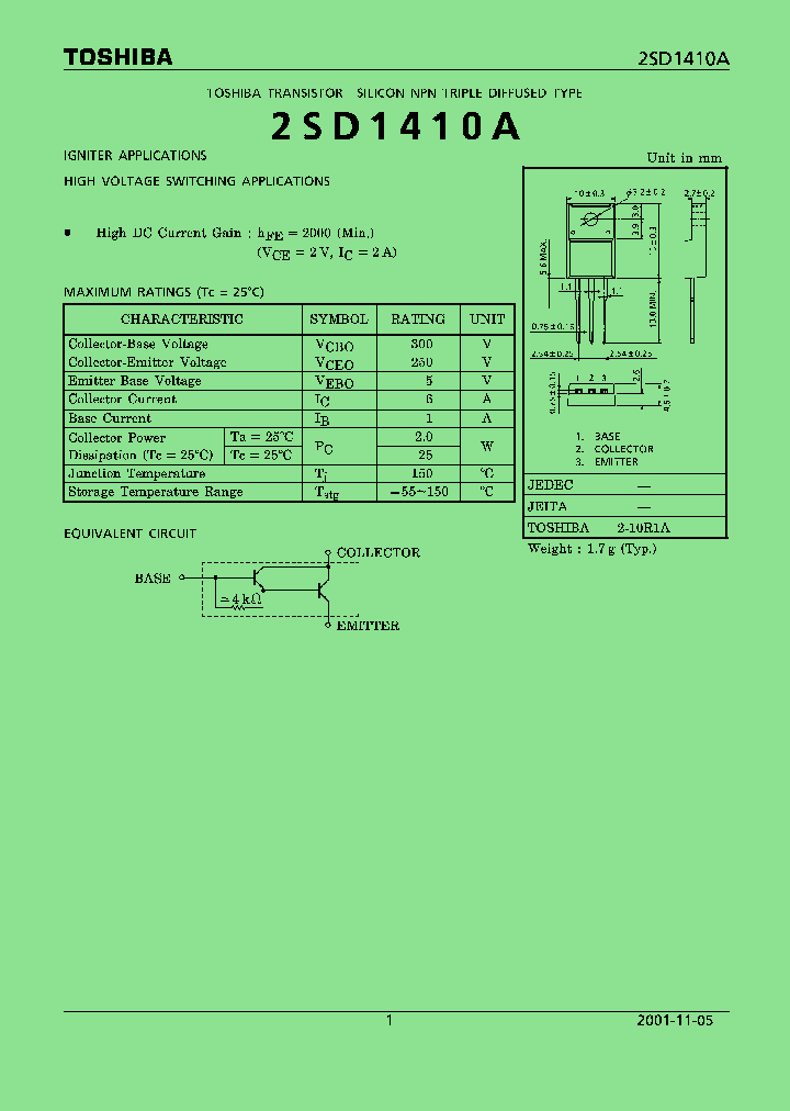 2SD1410A_5520177.PDF Datasheet