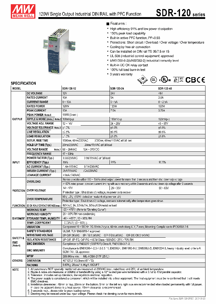 SDR-12011_5521849.PDF Datasheet