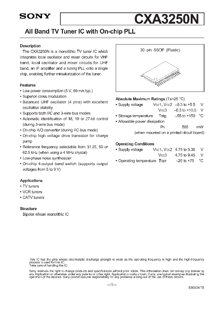 CXA3250N_5520395.PDF Datasheet