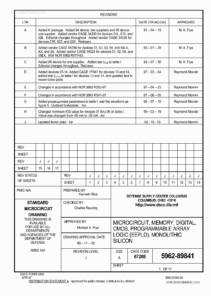 5962-89841_5523194.PDF Datasheet