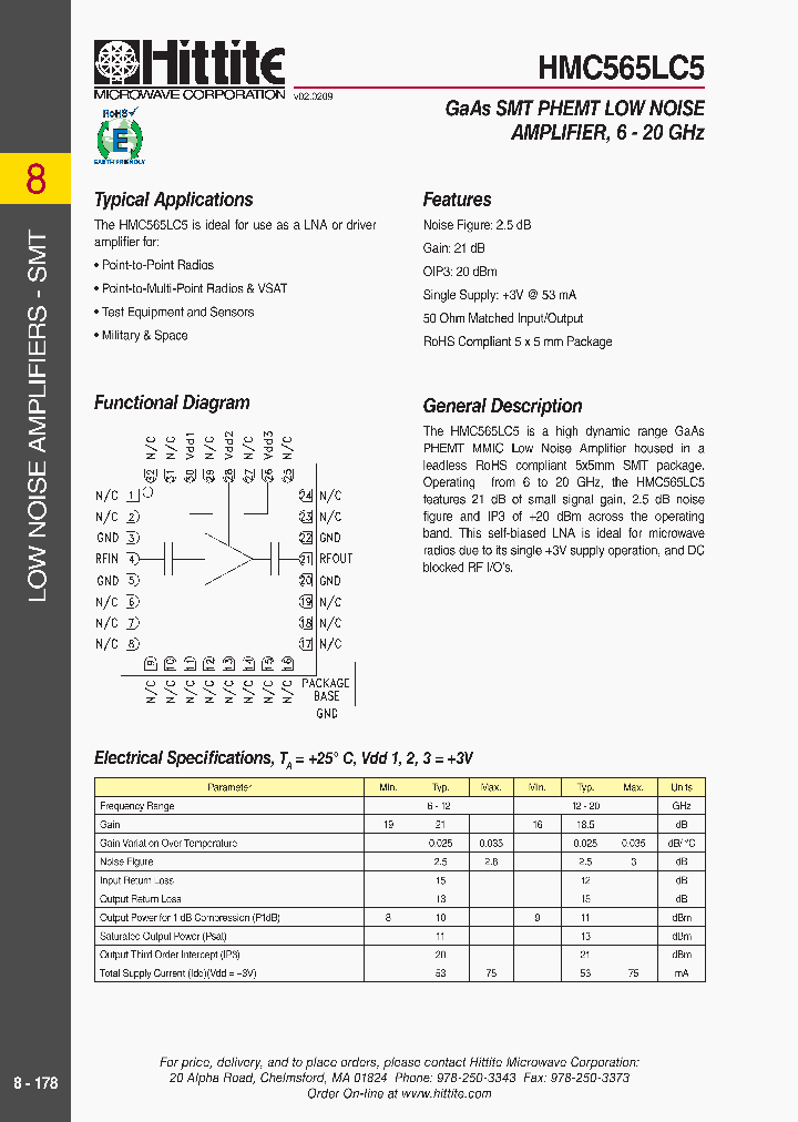 HMC565LC509_5522987.PDF Datasheet