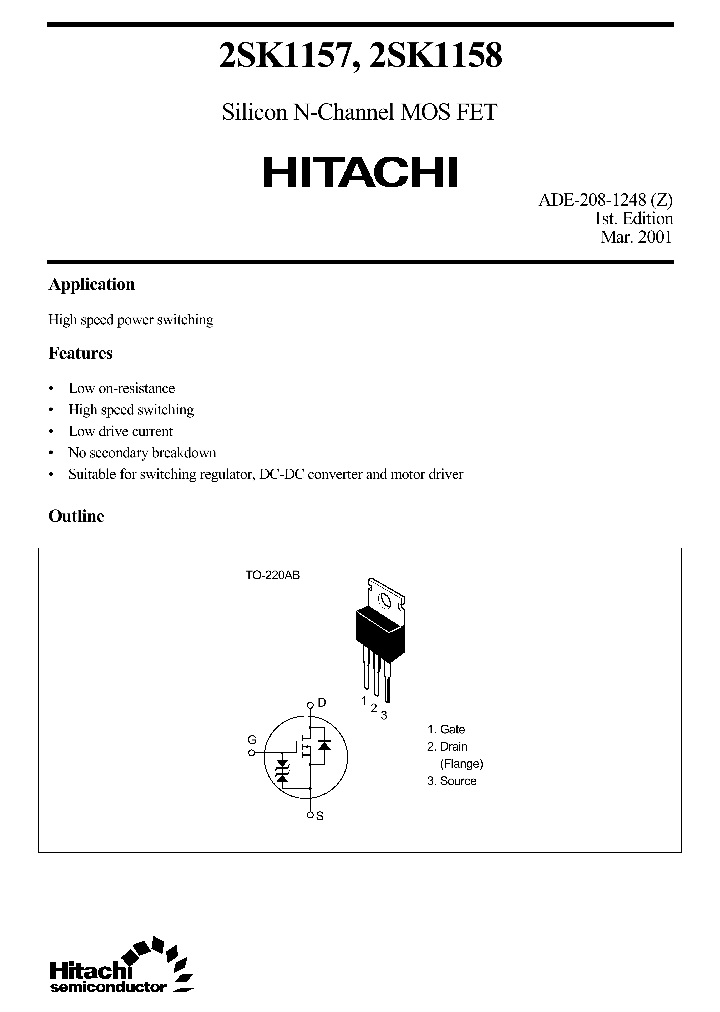 2SK1157_5523650.PDF Datasheet