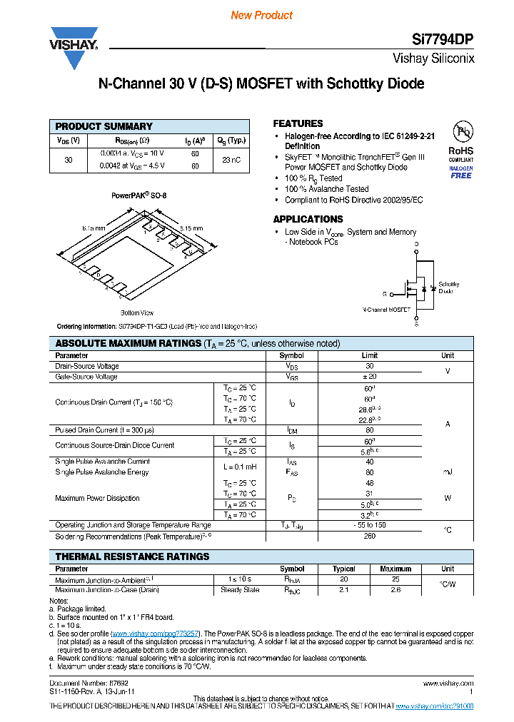 SI7794DP-T1-GE3_5527349.PDF Datasheet