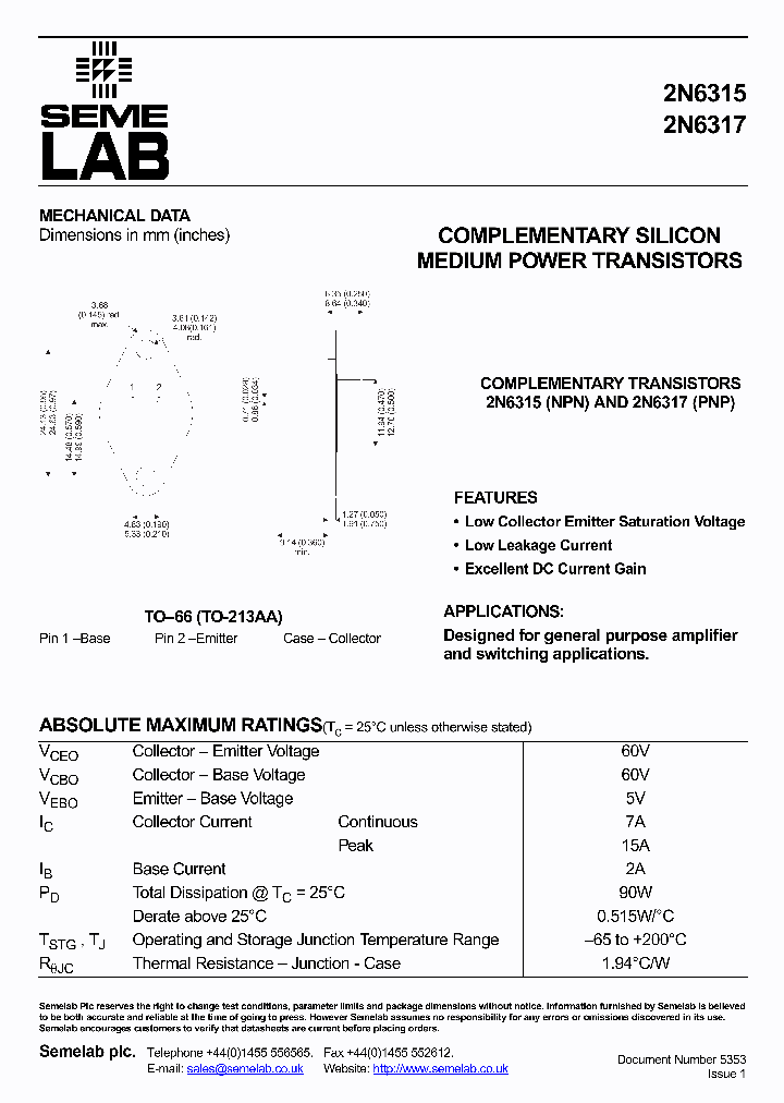 2N6315_5528872.PDF Datasheet