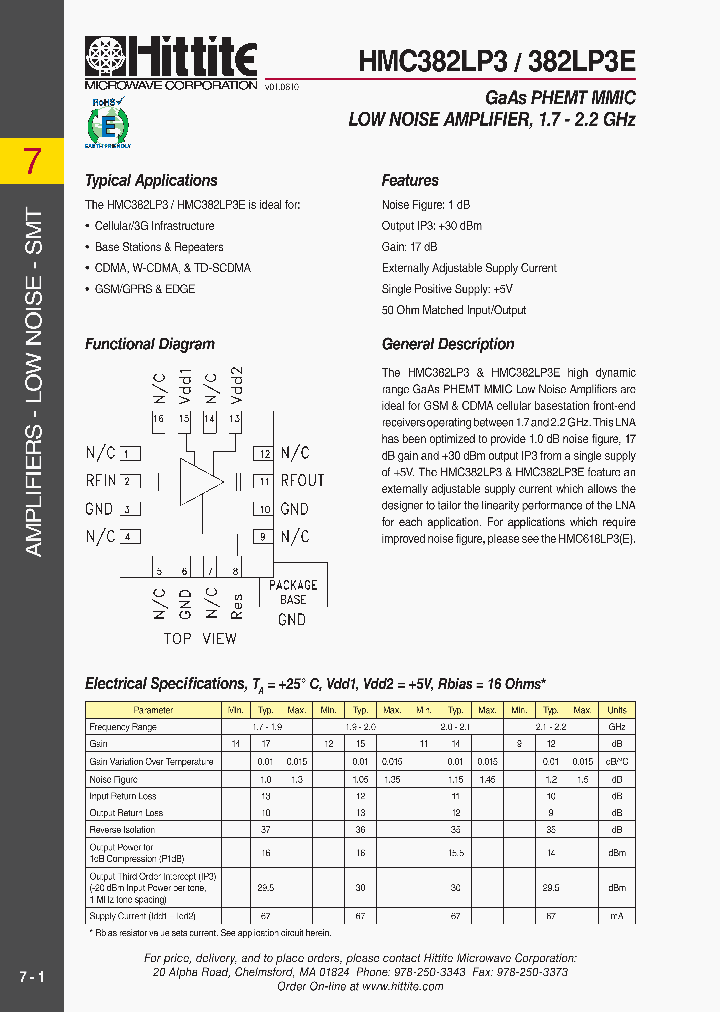 HMC382LP310_5532614.PDF Datasheet