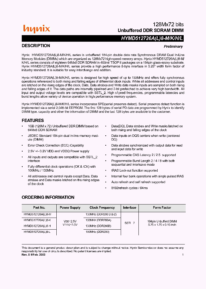 HYMD512726AL8-M_5534505.PDF Datasheet
