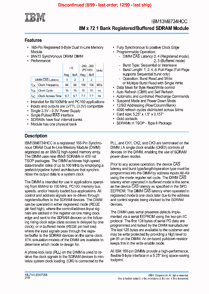 IBM13M8734HCC_5532427.PDF Datasheet