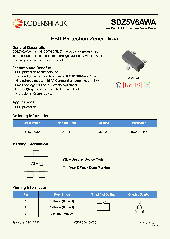 SDZ5V6AWA_5543358.PDF Datasheet