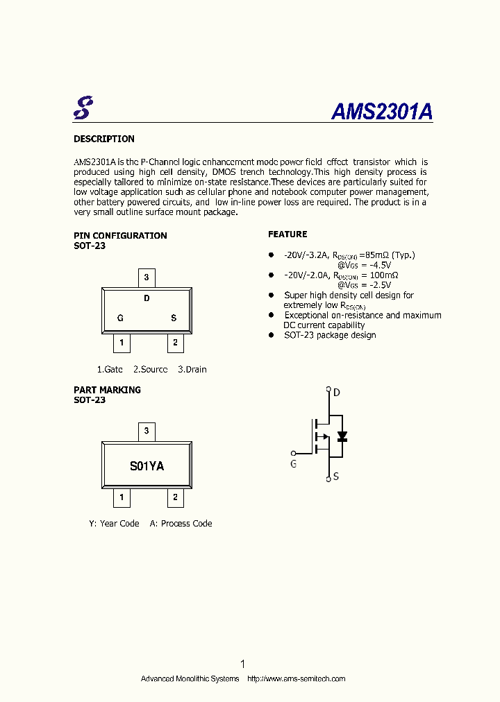 AMS2301A_5543687.PDF Datasheet