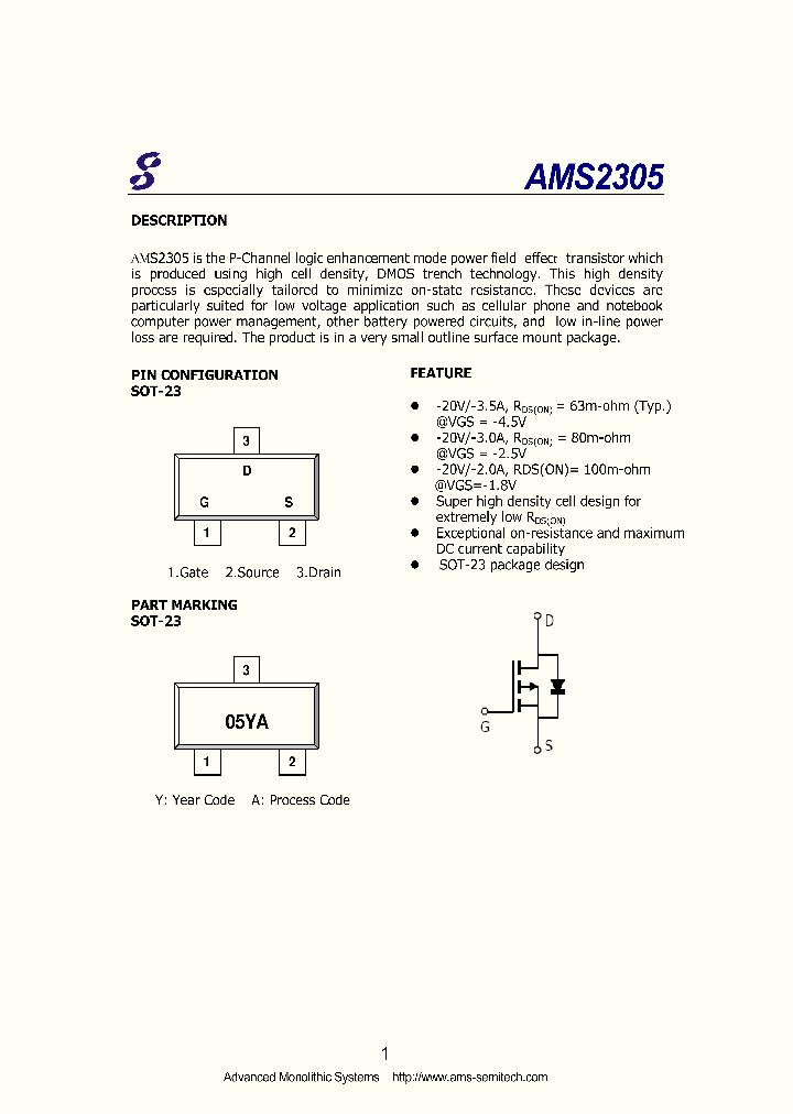 AMS2305_5543691.PDF Datasheet