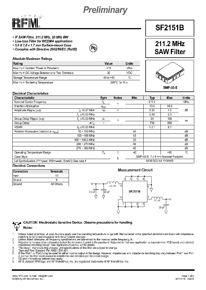 SF2151B_5544734.PDF Datasheet